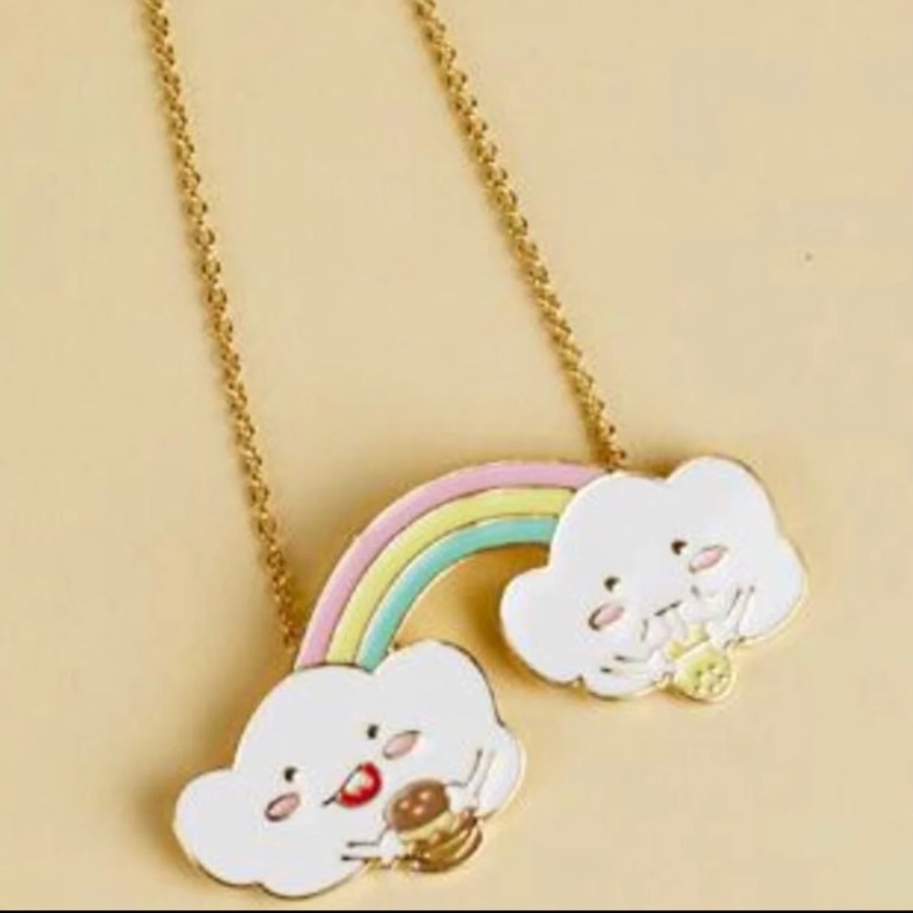 Rainbow 🌈 Duo Necklace NWT - Picture 1 of 1